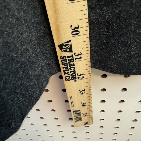 London Fog Women's Black Wool Blend Pea Coat Size Medium - Picture 6 of 6